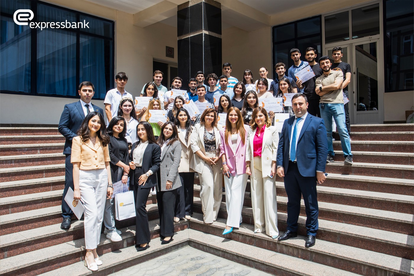 "Expressbank"ın “Gənc Bankirlər” proqramı davam edir - FOTOLAR