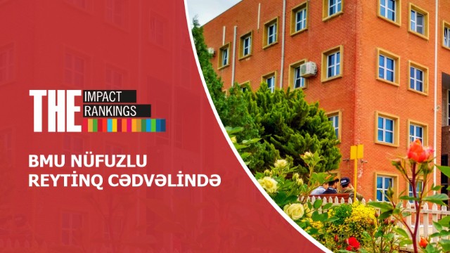 BMU dünyanın nüfuzlu universitetlərinin reytinq cədvəlində