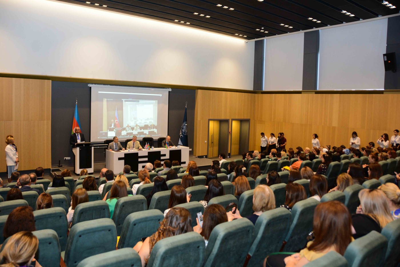 "UNEC"də I Beynəlxalq Forum (IFFT-2023) öz işinə başladı - FOTOLAR