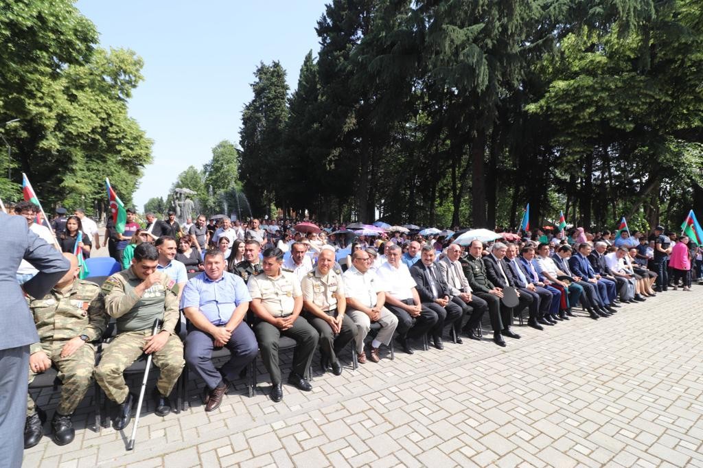 Qazaxda Milli Qurtuluş Gününə həsr olunmuş tədbir keçirilib - FOTOLAR