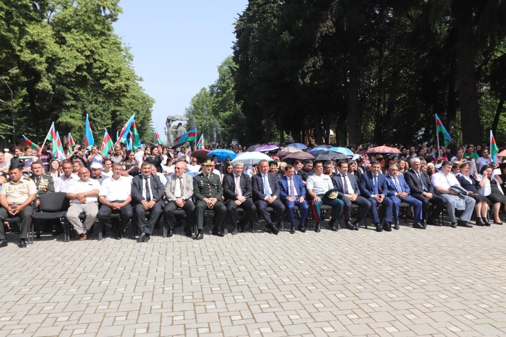 Qazaxda Milli Qurtuluş Gününə həsr olunmuş tədbir keçirilib - FOTOLAR