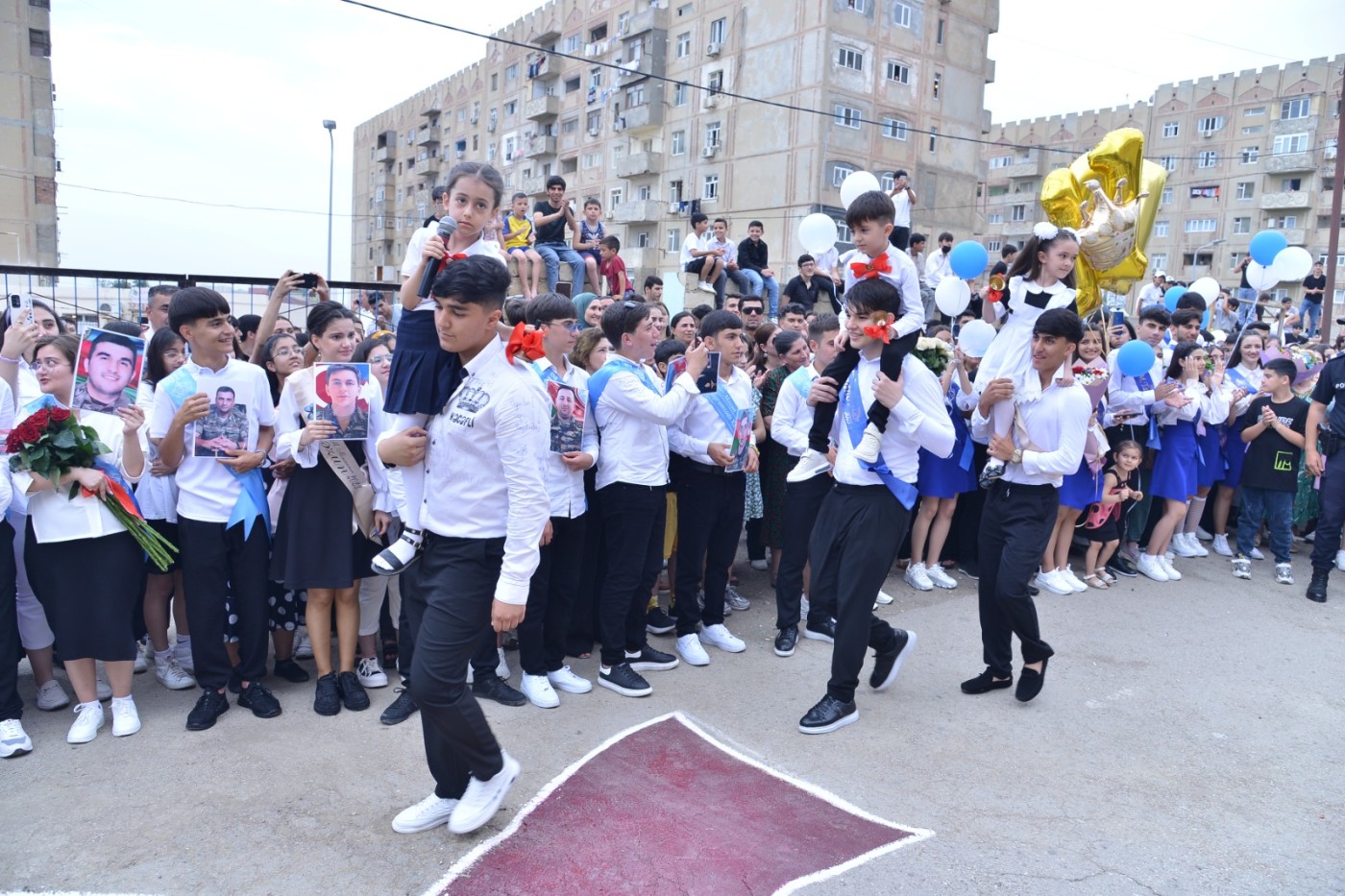 Qaradağda “Son zəng” tədbirləri təntənəli qeyd olundu - FOTOLAR