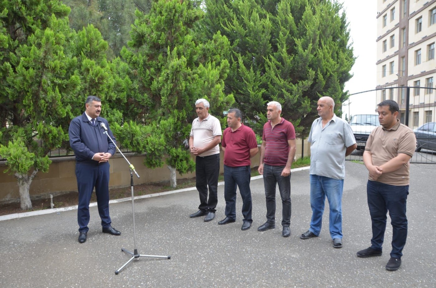 Sanatoriya şəhərinin sakinləri “Açıq mikrofon”da - FOTO