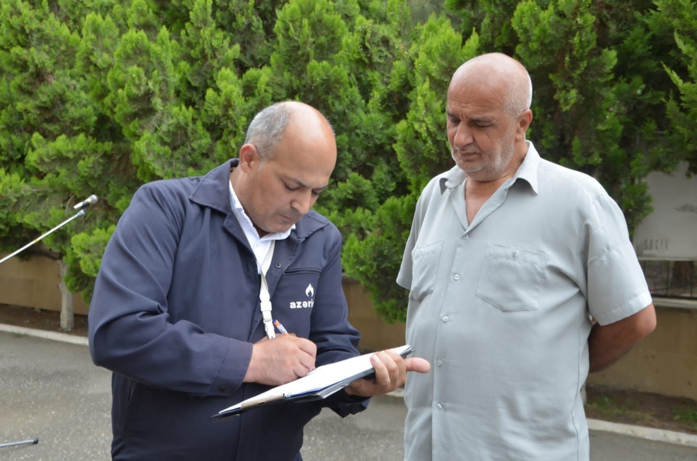 Sanatoriya şəhərinin sakinləri “Açıq mikrofon”da - FOTO