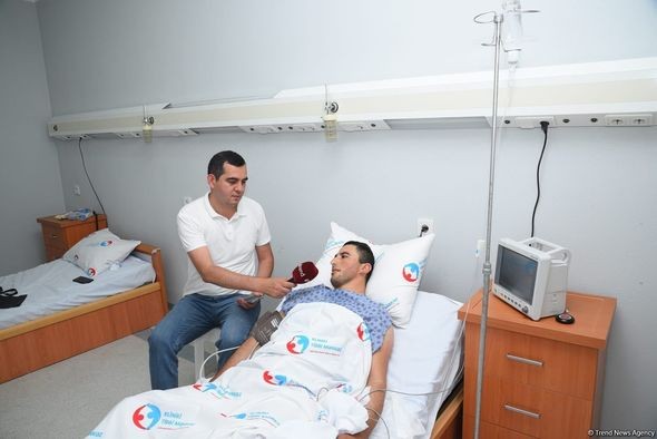 “Düşmən atəş açarkən biz silahsız idik” - “Laçın” postunda yaralanan hərbçimiz - FOTO