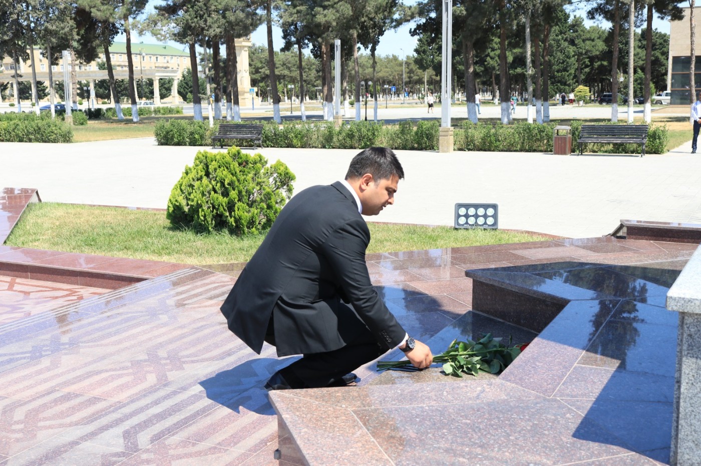 Neftçalada dövlət qulluqçularının peşə bayramı qeyd olunub - FOTOLAR