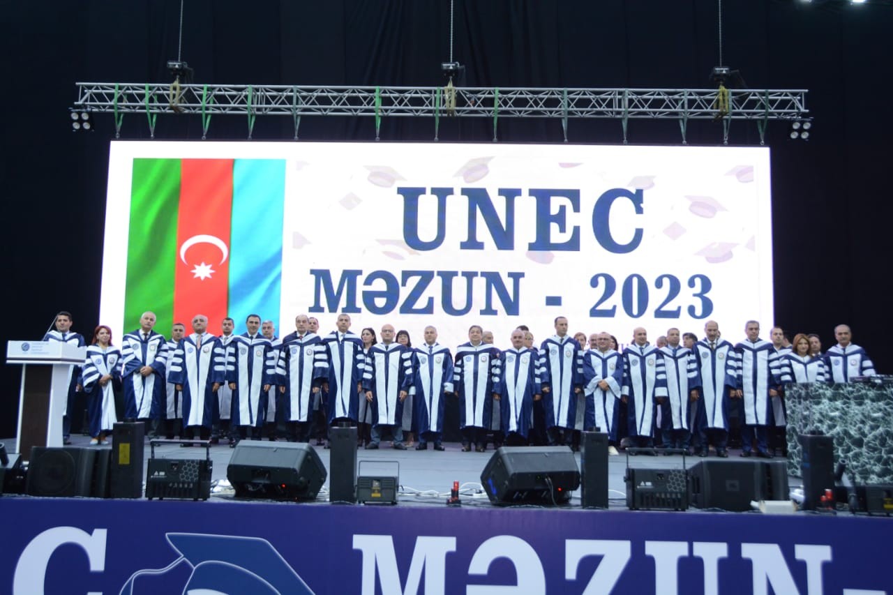UNEC-də təntənəli Məzun Günü keçirildi - FOTOLAR