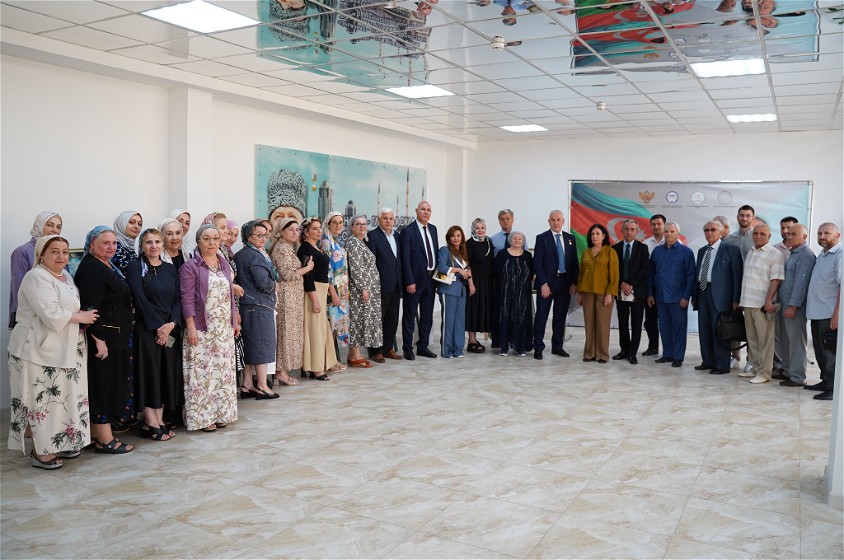 Çeçenistanın bu universitetində Azərbaycan mədəniyyəti mərkəzi açılıb - FOTOLAR