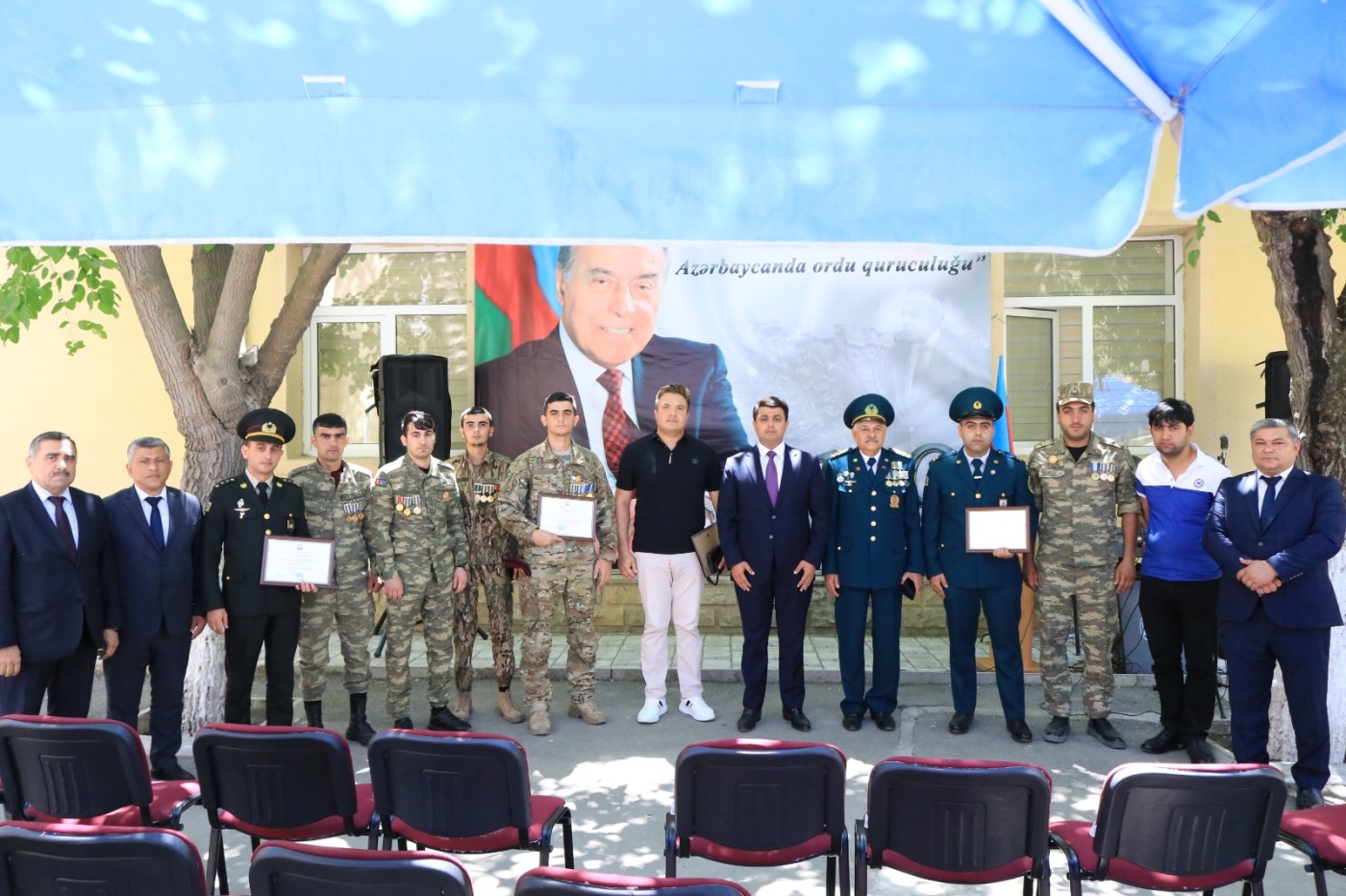 Neftçalada ordu quruculuğu mövzusunda tədbir keçirilib - FOTOLAR