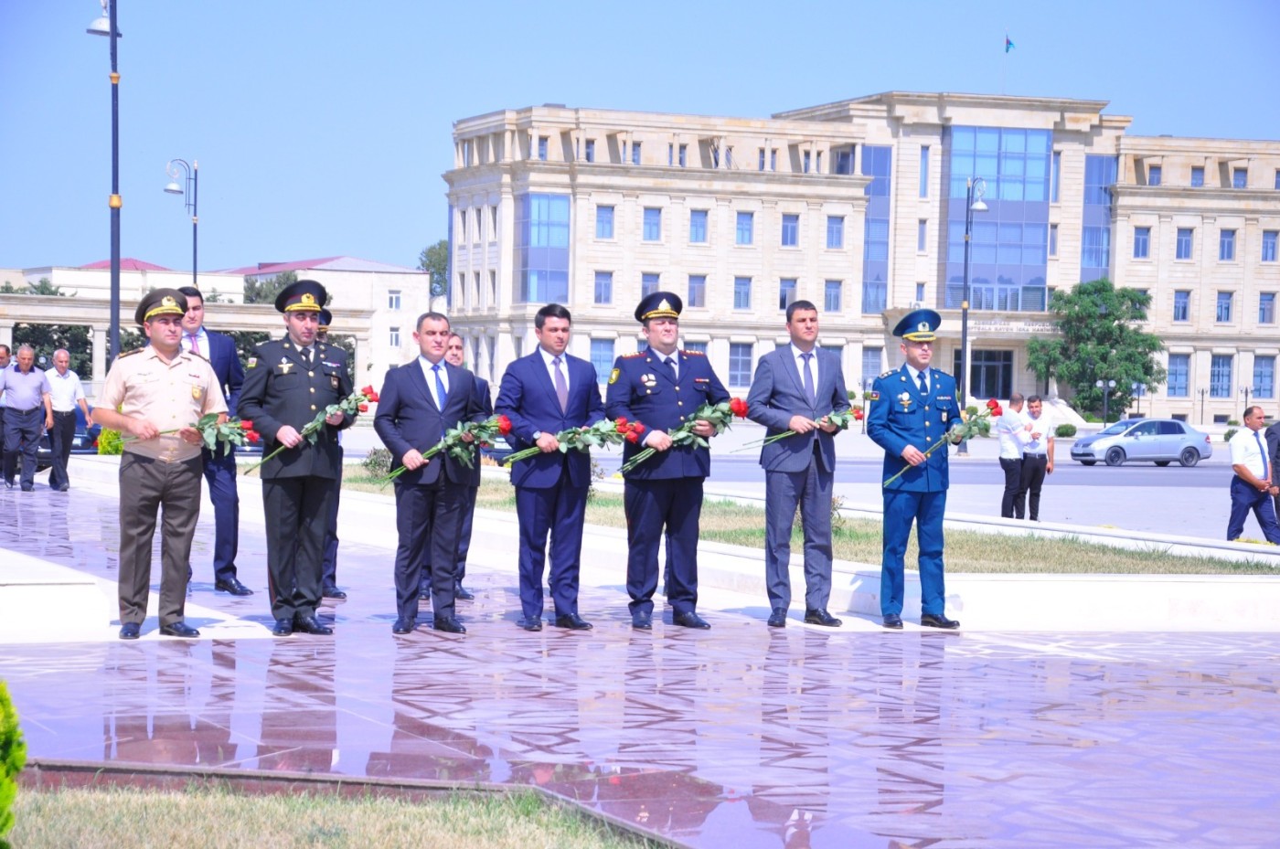 Neftçalada Azərbaycan Polisinin 105-ci il dönümü qeyd olunub - FOTOLAR