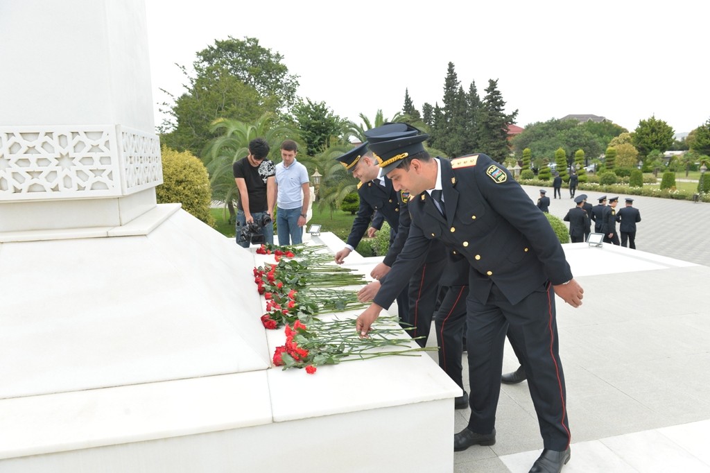 Lənkəranda polis işçilərinin peşə bayramı qeyd olundu - FOTOLAR