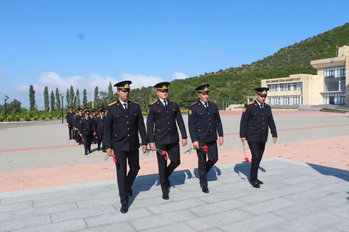 Şəkidə Polis Günü qeyd edilib - FOTOLAR