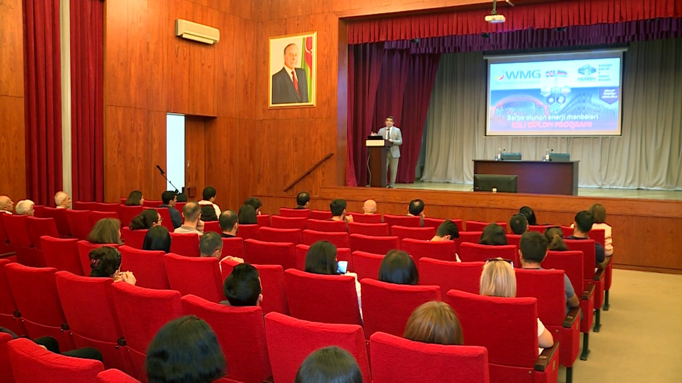 ADNSU-da ikili diplom proqramının təqdimatı keçirilib - FOTOLAR