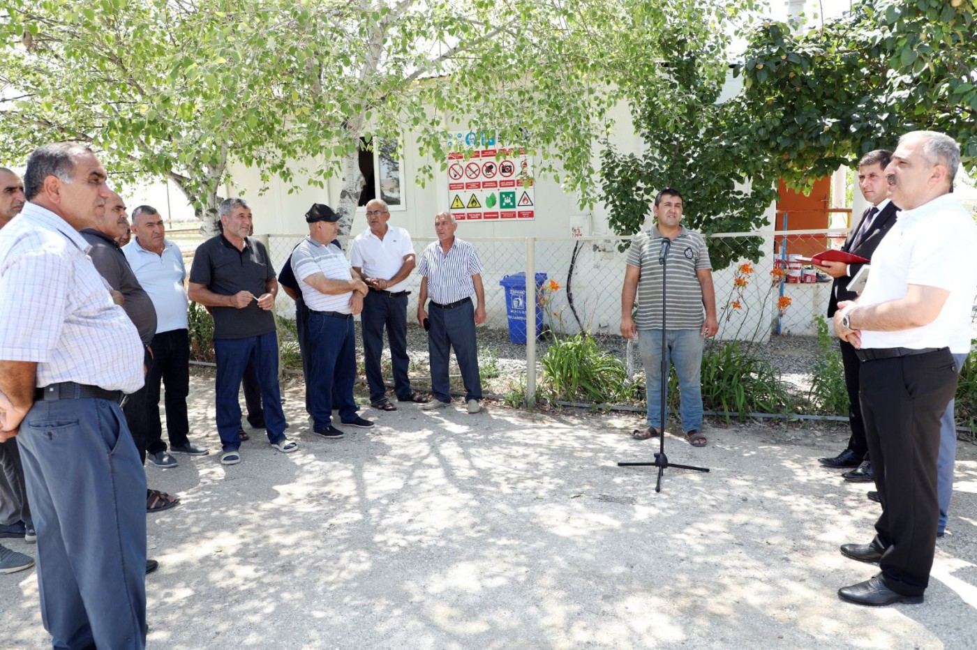 Sahibkarlarla sayca 79-cu görüş Salyan rayonunda baş tutub - FOTO