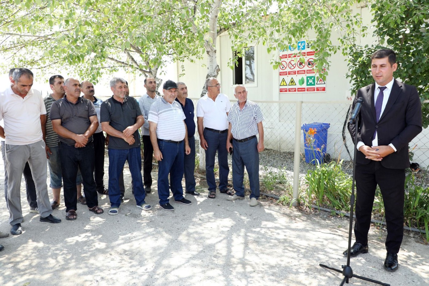 Sahibkarlarla sayca 79-cu görüş Salyan rayonunda baş tutub - FOTO