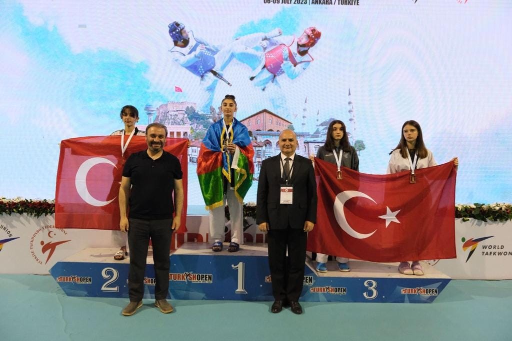 Taekvondoçularımız Türkiyədə 8 medal qazandı - FOTOLAR