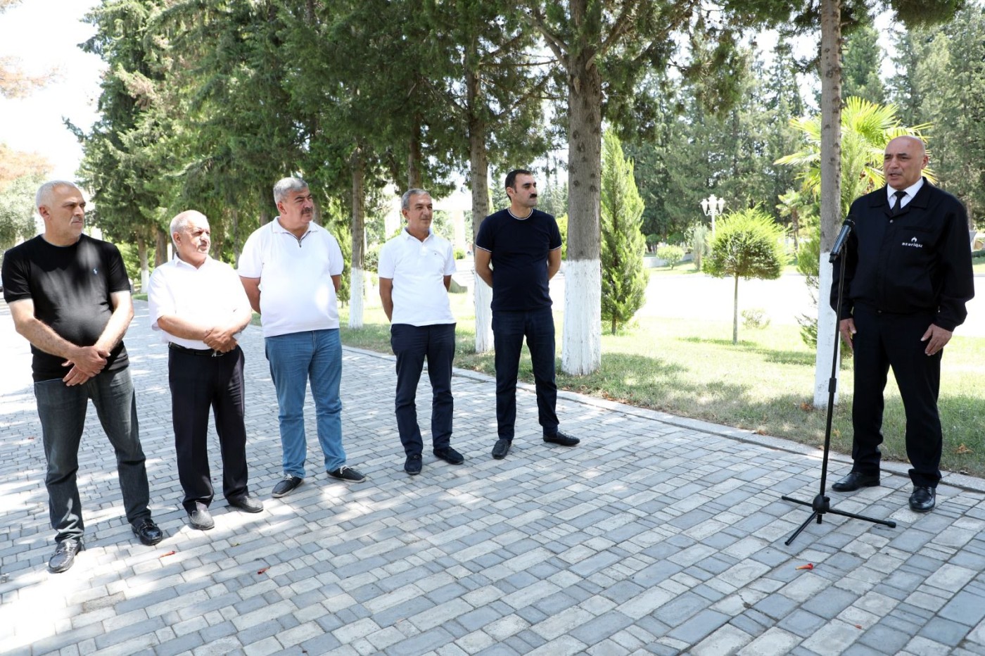 Kürdəmir rayonunun sahibkarları "Açıq mikrofon"da - FOTOLAR