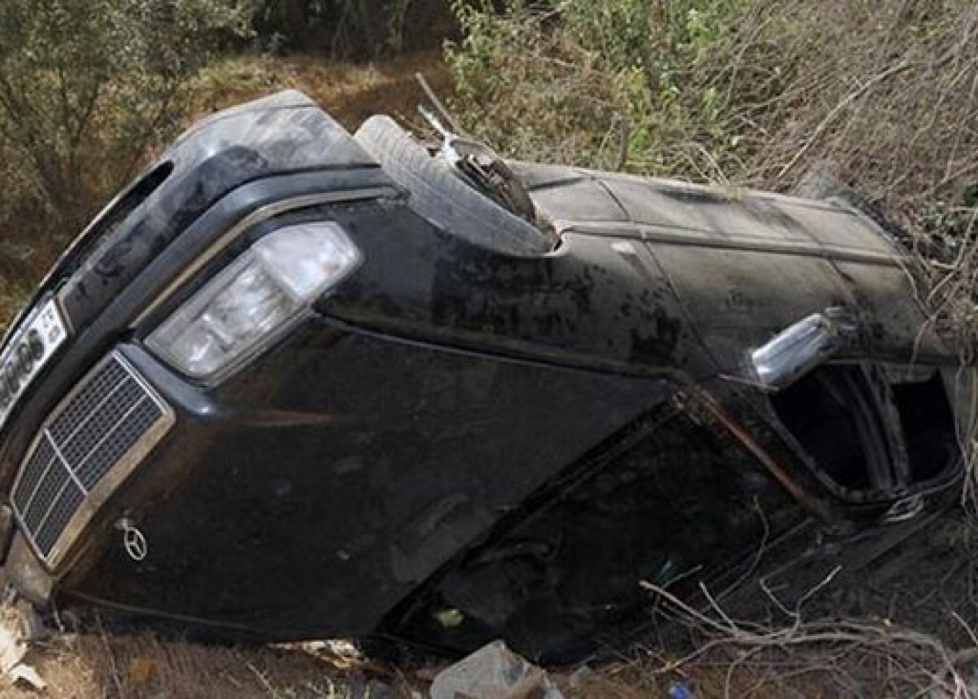 Şamaxıda “Mercedes” aşdı - 18 yaşlı sürücü öldü