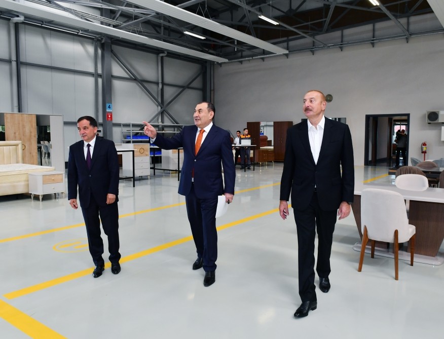 Qazaxda “Venzana” mebel fabrikinin açılışı oldu - FOTOLAR (YENİLƏNİB)