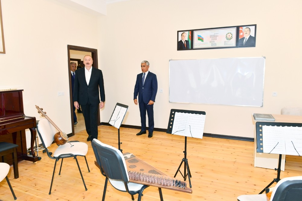 Samuxda musiqi məktəbinin yeni binası istifadəyə verildi - YENİLƏNİB (FOTOLAR)