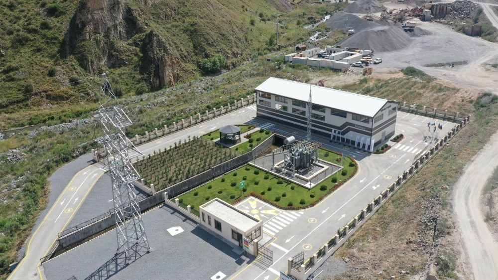 “Çıraq-1” və “Çıraq-2” Kiçik Su Elektrik stansiyalarının açılışı oldu - FOTOLAR