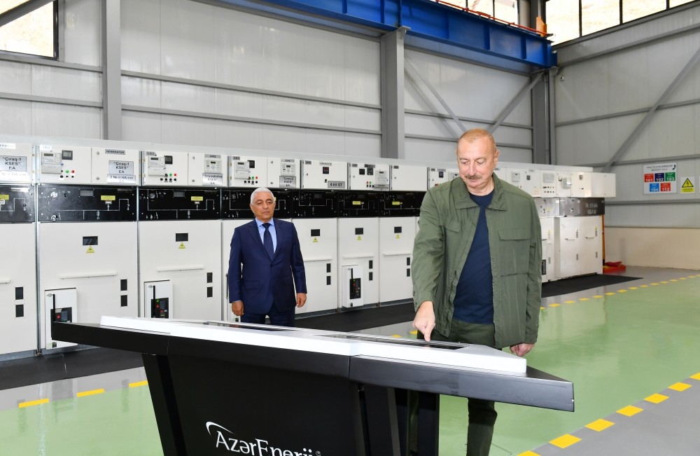 “Çıraq-1” və “Çıraq-2” Kiçik Su Elektrik stansiyalarının açılışı oldu - FOTOLAR