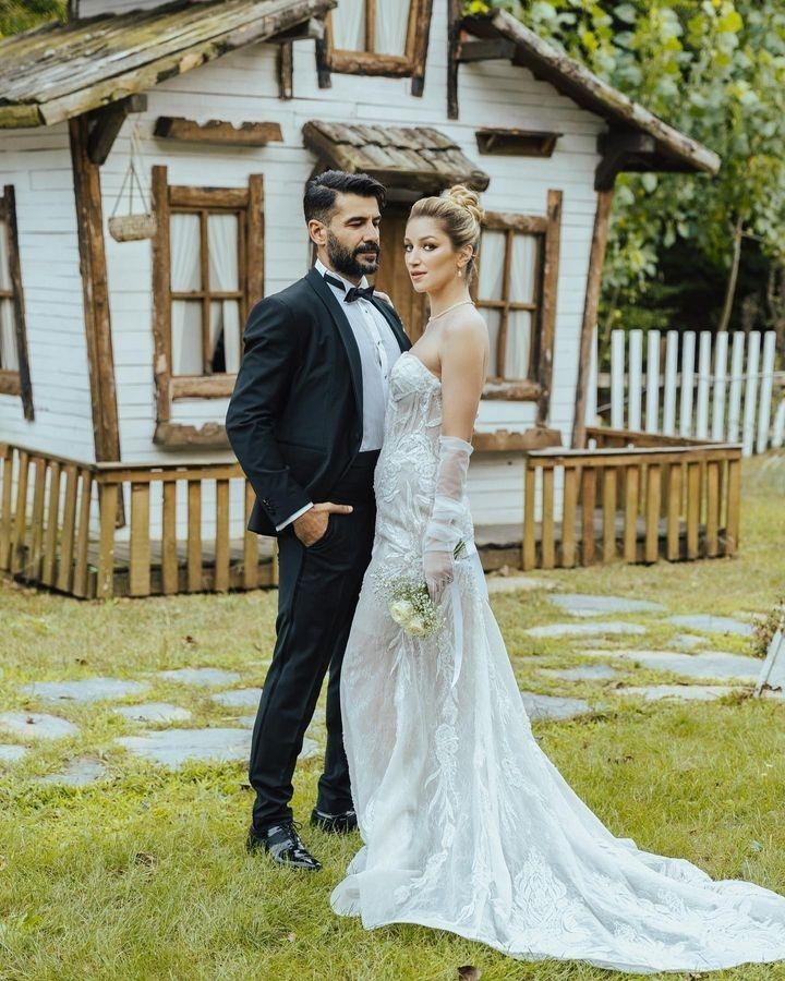 Türkiyəli aktyor evləndi - FOTOLAR