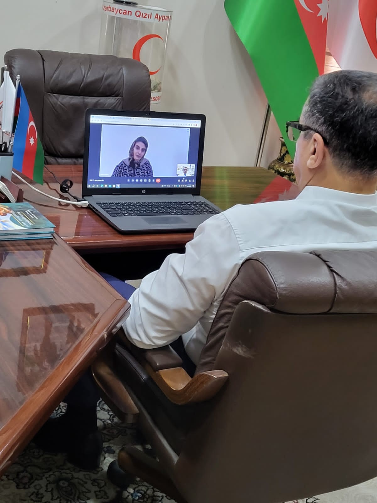 Novruz Aslanov növbəti onlayn qəbul keçirdi - FOTOLAR