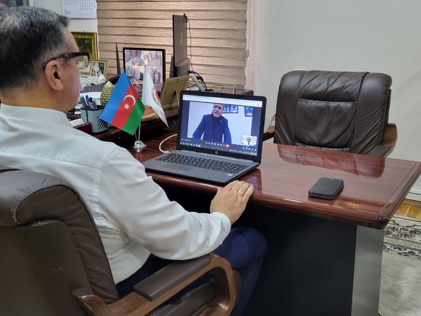 Novruz Aslanov növbəti onlayn qəbul keçirdi - FOTOLAR