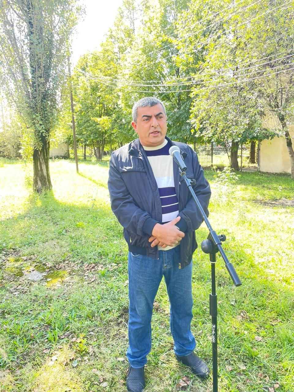 "Açıq mikrofon" İsmayıllının Topçu kəndində - FOTOLAR