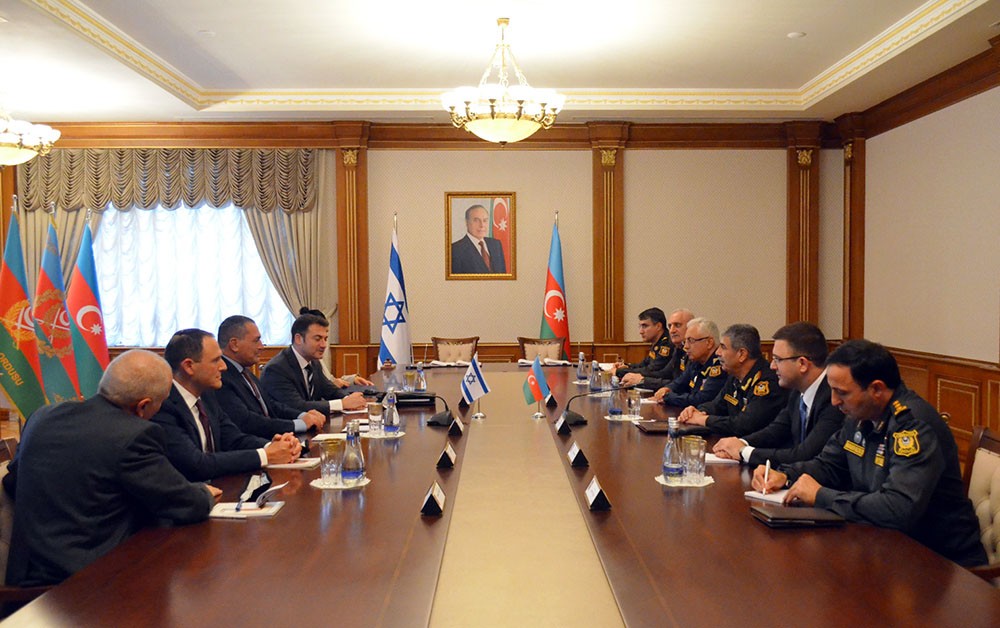 Zakir Həsənov İsrail MN-nin Baş direktoru ilə görüşdü - FOTO