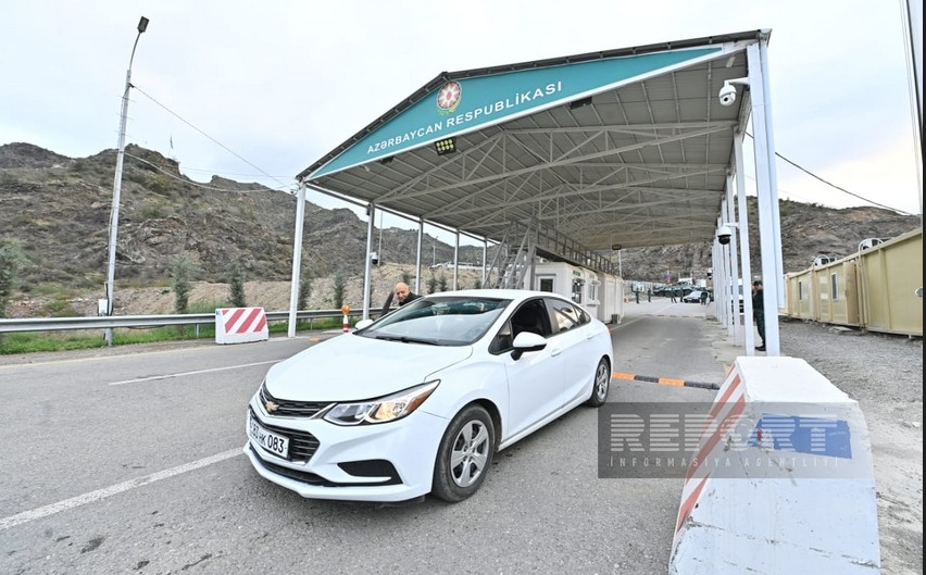 “Laçın” sərhəd-buraxılış məntəqəsindən erməniəsilli şəxslərin sərbəst keçidi təmin olunur
