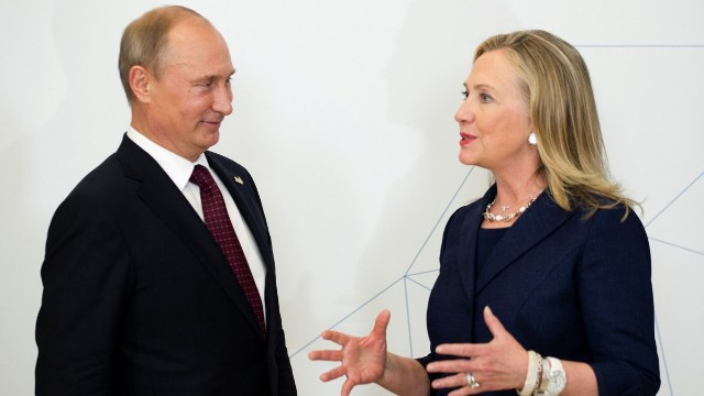 "Putin, bu, sizin günahınızdır" -Klinton
