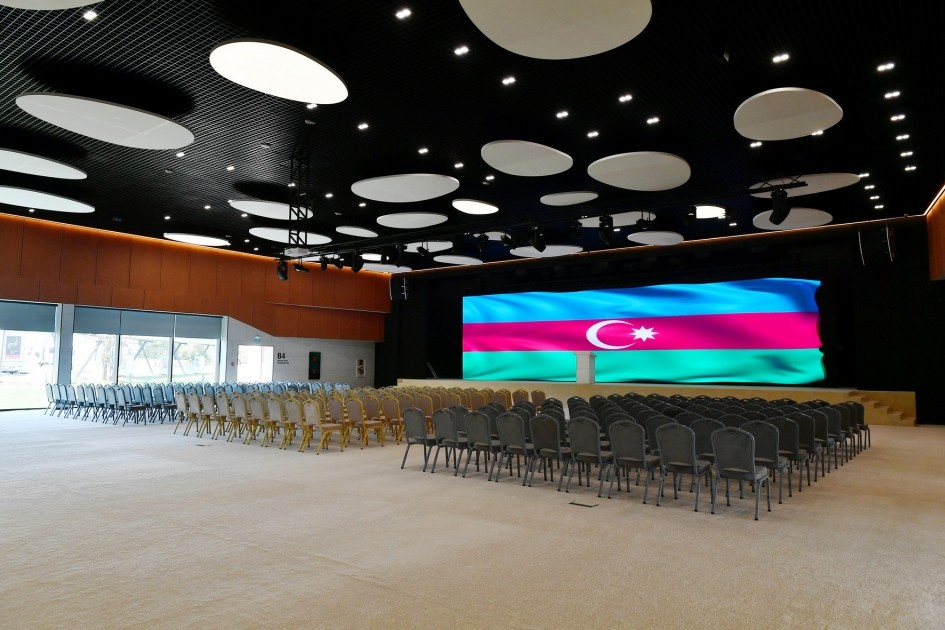 Zəngilan Konqres Mərkəzi Kompleksinin açılışı oldu - FOTOLAR  (YENİLƏNİB)