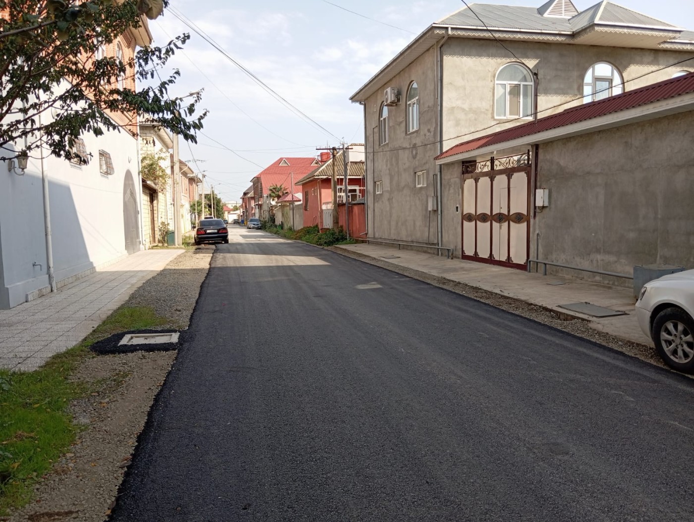 Lənkəran şəhərinin daha 5 küçəsinə asfalt örtüyü döşənib - FOTOLAR