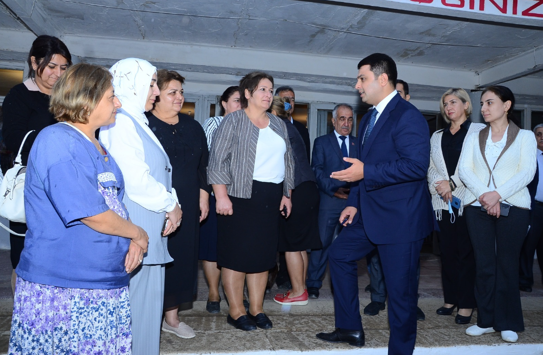 Neftçalanın icra başçısı növbəti səyyar qəbul keçirib - FOTOLAR