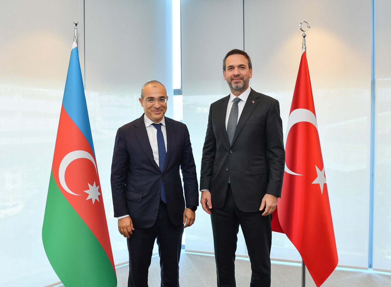 Nazir və SOCAR-ın prezidenti Alparslan Bayraktarla görüşdü - FOTOLAR