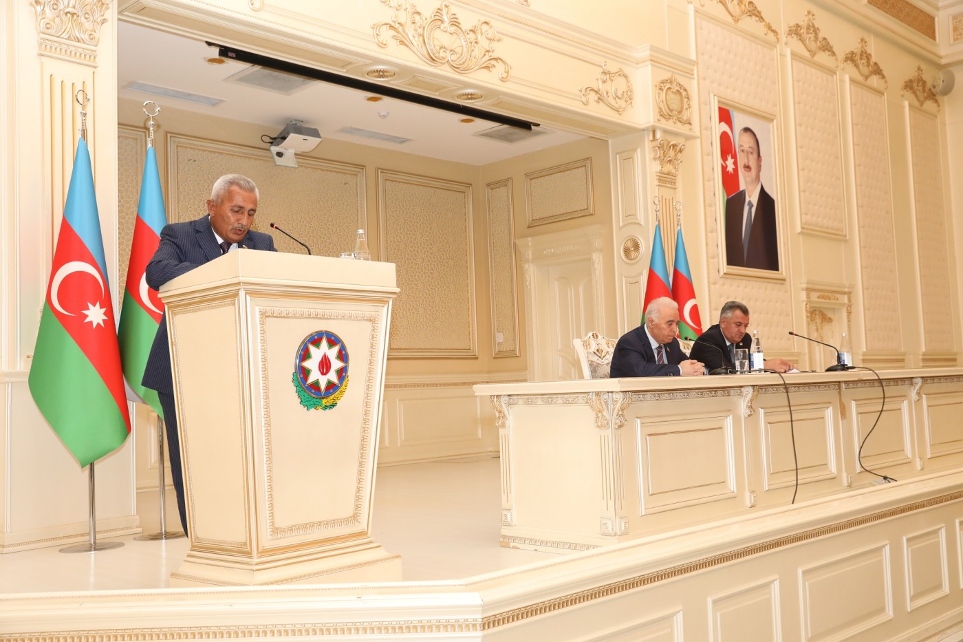 Abşeronda “Böyük yolun uğurlu davamı” mövzusunda konfrans keçirilib - FOTOLAR