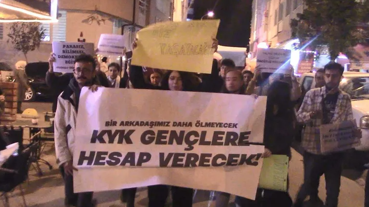 Türkiyədə tələblərlə polis arasında qarşıdurma yaşandı - FOTOLAR