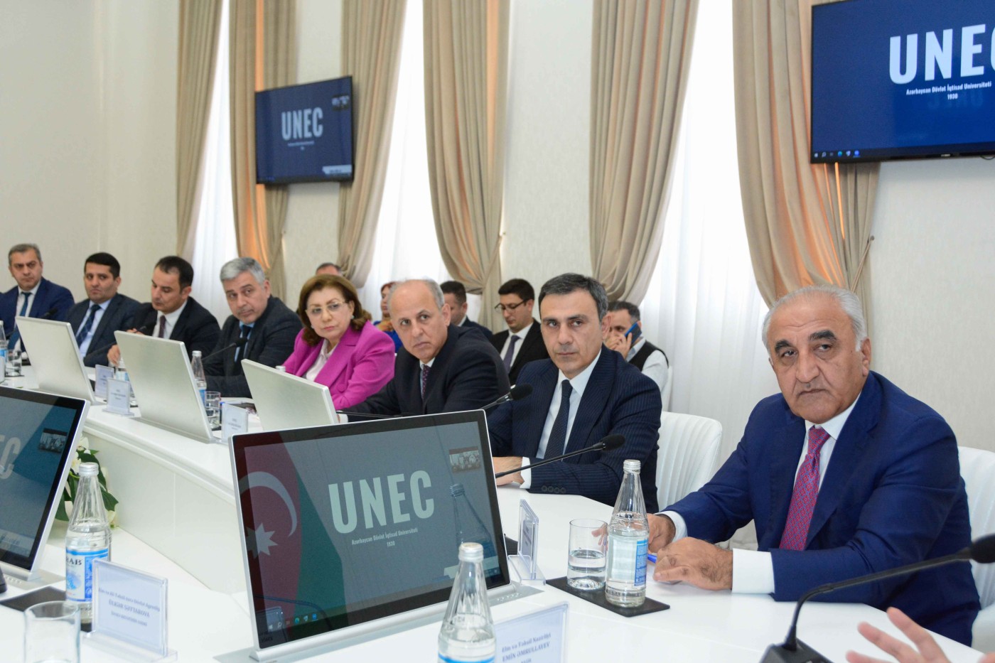 Nazir UNEC-də yeni mərkəzlərin açılışında iştirak edib - FOTOLAR