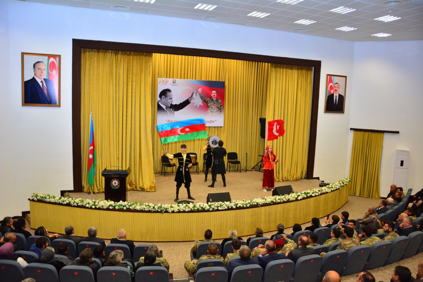 Ağstafada Zəfər Gününə həsr olunmuş tədbir keçirildi - FOTOLAR