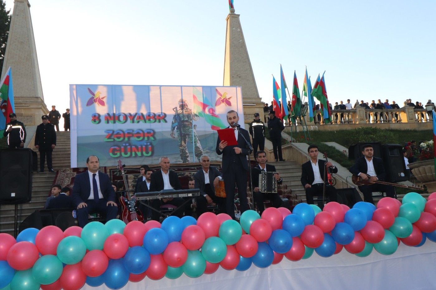 Qazaxda 8 Noyabr – Zəfər Gününə həsr olunmuş bayram konserti təşkil olunub - FOTO