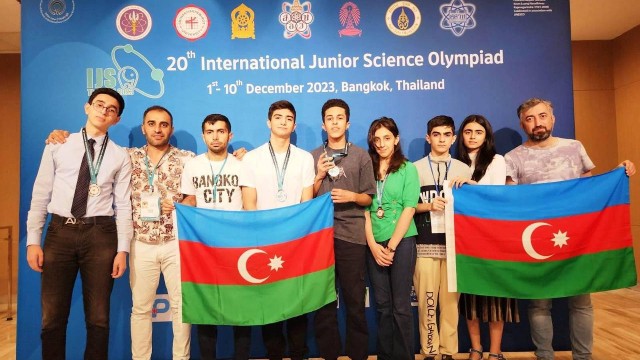 Azərbaycanlı şagirdlər 20-ci Beynəlxalq Elm Olimpiadasında 4 medal qazandı