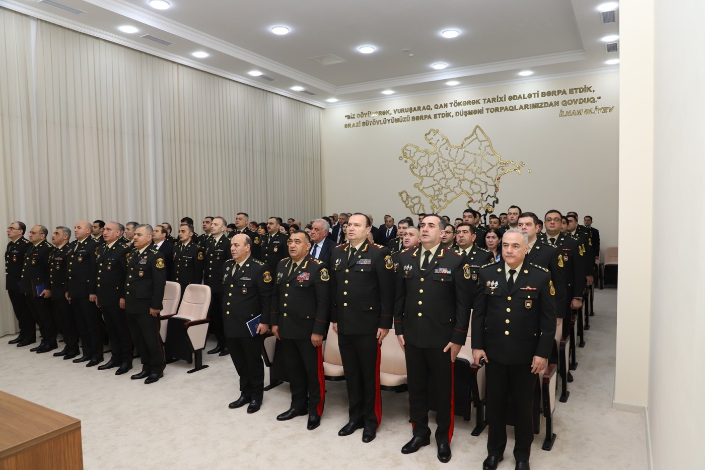 Dövlət Xidmətində Ümummilli Liderə həsr olunan tədbir keçirilib - FOTOLAR