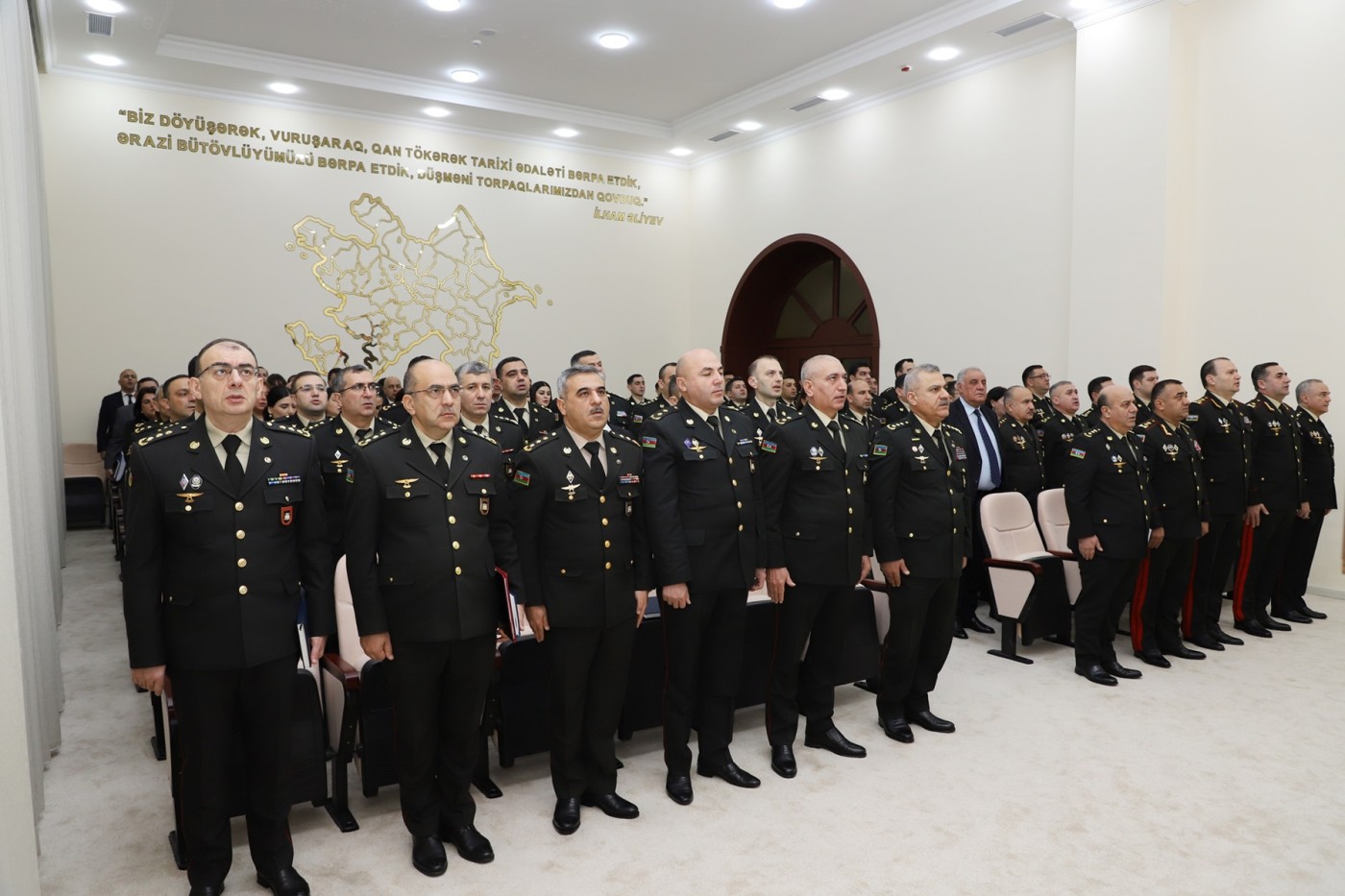 Dövlət Xidmətində Ümummilli Liderə həsr olunan tədbir keçirilib - FOTOLAR