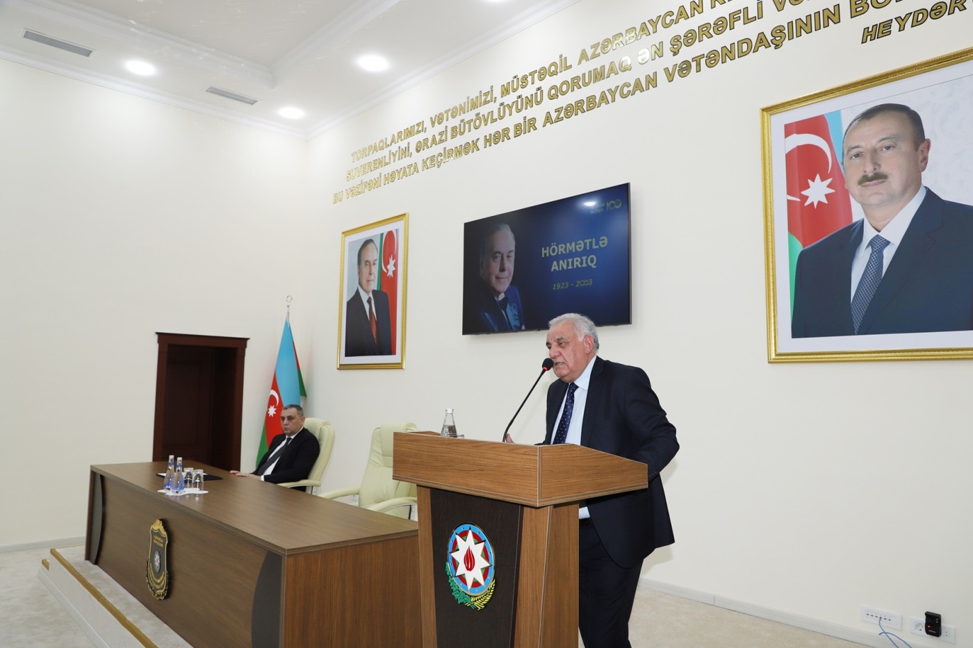 Dövlət Xidmətində Ümummilli Liderə həsr olunan tədbir keçirilib - FOTOLAR