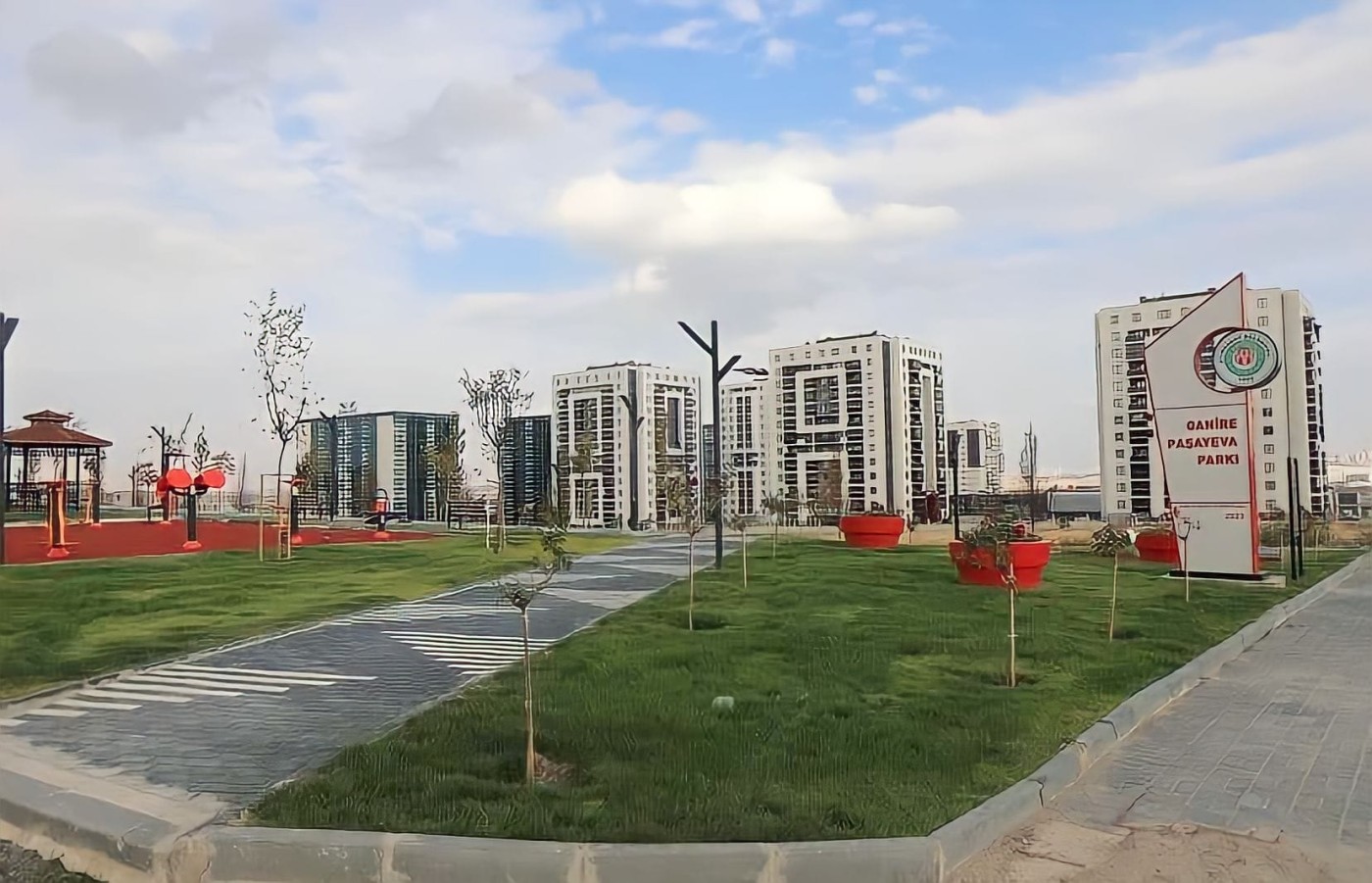 Ankarada Qənirə Paşayevanın adına park salındı - FOTO
