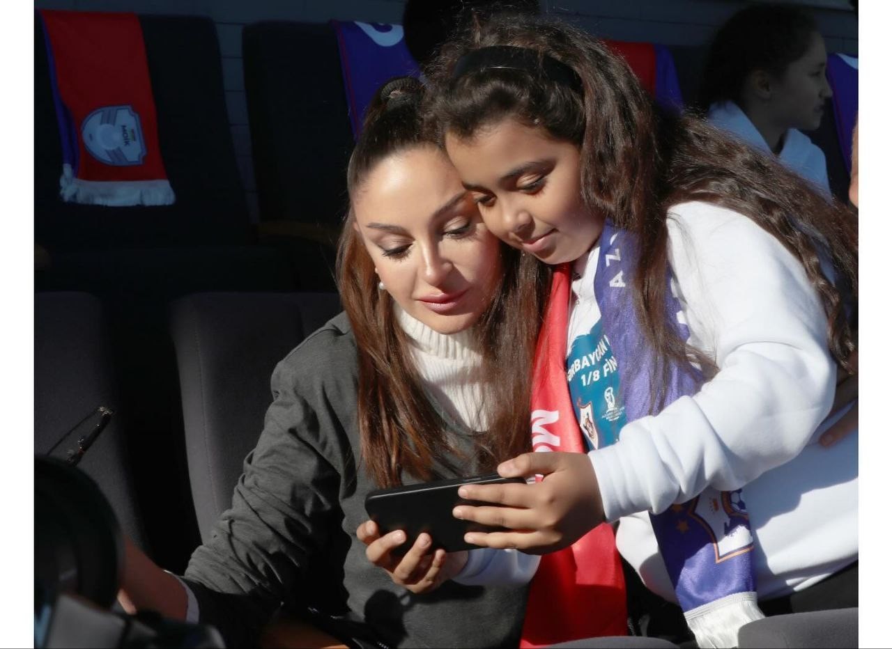 Prezidentlə birinci xanımın şəhid övladları ilə səmimi FOTOLARI