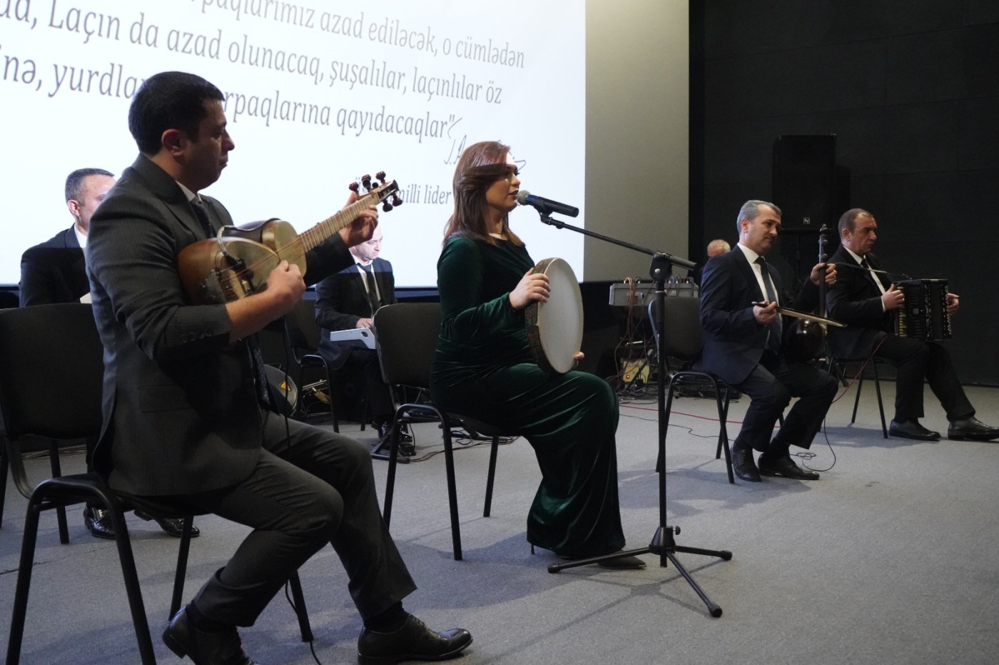 Laçında "Böyük Qayıdış: Heydər Əliyev dühası" adlı tədbir təşkil edildi - VİDEO