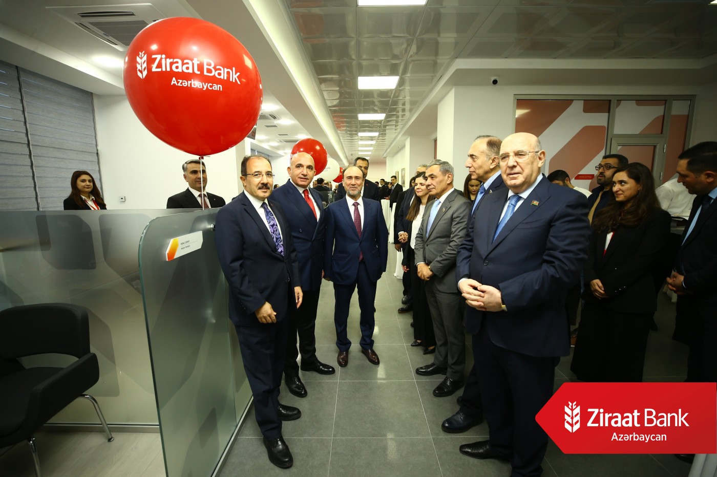 "Ziraat Bank Azərbaycan" Bakının Babək prospektində sayca 8-ci filialının açılışını ETDİ - FOTOLAR
